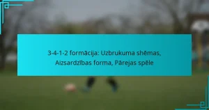 3-4-1-2 formācija: Uzbrukuma shēmas, Aizsardzības forma, Pārejas spēle